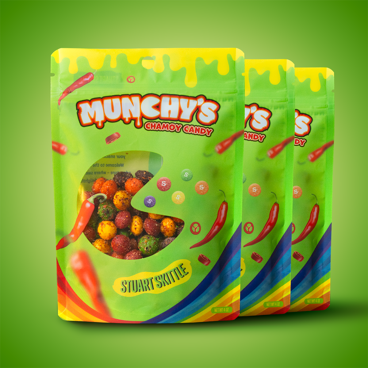 Munchy's - Stuart Skittle 3-Pack